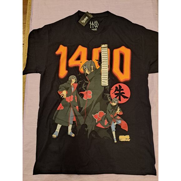 Naruto Shippuden Itachi Uchiha 1400 T Shirt Size Medium - Picture 2 of 5